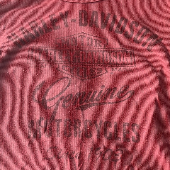 Harley scoopneck tee - Picture 3 of 3